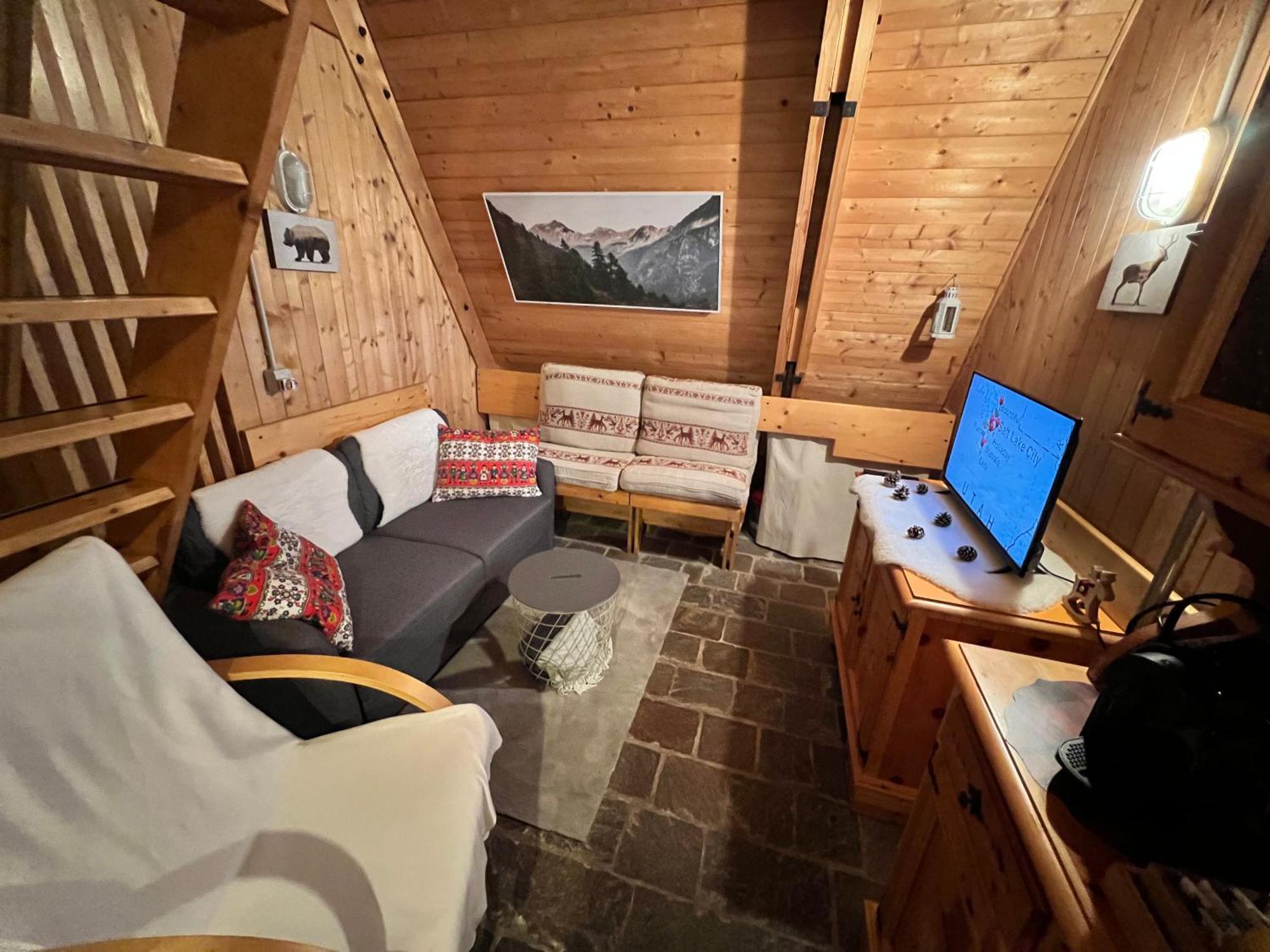 ~Chalet_Rifugio Tra I Boschi~ 셀라 네비아 외부 사진